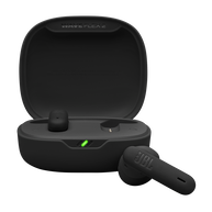 JBL Wave Flex 2 - Black - True Wireless Earbuds - Hero